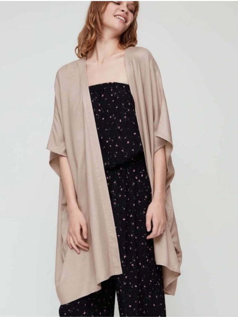 Aritzia Sunday Best Beige Kimono